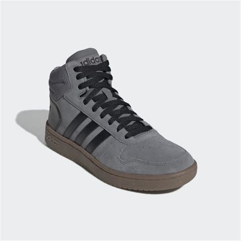 adidas hoops 2.0 herren gefüttert grau|Adidas Hoops 2.0 Mid .